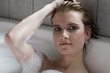 Hand on head bath