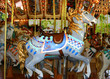 antique carousel