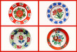 Foto: colorful plates colorful plates