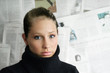businesswoman - newspaper