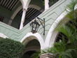 mexique - patio et lampadaire mérida