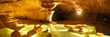 grotte illuminée