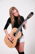 gosia - female guitar rocker