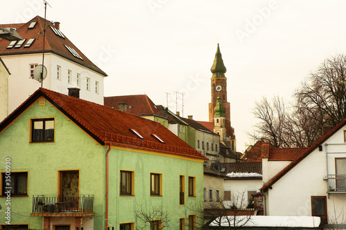 Photo: Basilica overlooking Town Basilica overlooking Town
