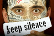 keep silence keep silence