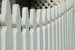 white picket fence