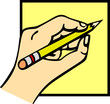hand writing