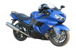 motorcycle on a white background.