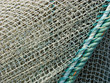 fischernetz in der sonne