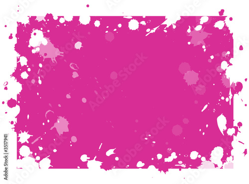 Photo : taches de peinture rose taches de peinture rose