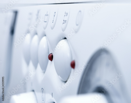 Photo: white washing machine white washing machine