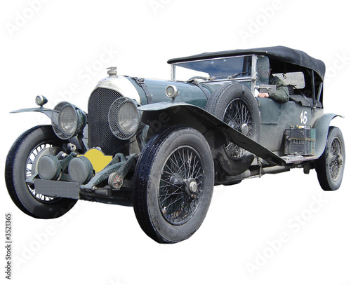 Photo: retro rally automobile retro rally automobile