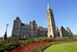 spring at canada’s parliament building