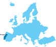 carte du Portugal