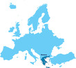 carte de Grèce