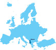 carte Albanie