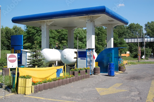 LPG filling station