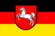 Flagge Bundesland Niedersachsen
