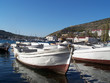 Boats on the landing stage Boats on the landing stage