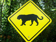 Tiger Crossing Sign