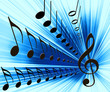 Music notes background