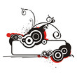 Banner illustration with copy space