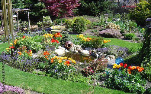 Photo: Garden Scene Garden Scene