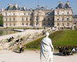 Sculpture in front of the Palais du Luxembourg, Paris, France