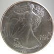 Foto: Vorderseite der Silver Eagle Vorderseite der Silver Eagle