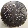 Fünf deutsche Mark (Rückseite)