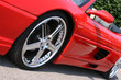 Photo: Red convertible sportscar Red convertible sportscar