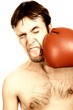 Photo: Funny young boxer (toned in sepia) Funny young boxer (toned in sepia)