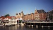 Three modes of transportation in Amsterdam Three modes of transportation in Amsterdam