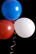 Red, white & blue balloons