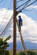 Photo: Telephone Repair man Telephone Repair man
