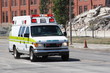 Ambulance rushing to an accident