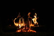 Feu de cheminée
