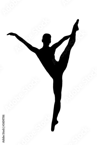  Silhouette danse classique