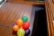 Luftballons als Dekoration für eine Feier