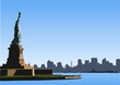 NY - Liberty sky line