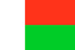 Flagge Madagaskar Flagge Madagaskar