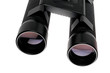 Binoculars closeup on white background  with clipping path