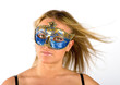 Masked woman Masked woman