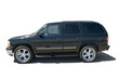 SUV isolated from the side SUV isolated from the side