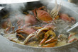 Crab coking
