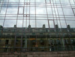 Façade ancienne dans une façade moderne. Paris