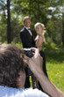 photographer shooting couple young people