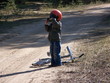 The bicycle racer 