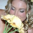 Young bride on her wedding day
