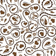 beautiful abstract vector floral design